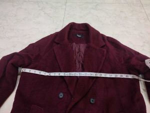 Burgundy Trench Coat