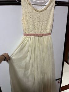 Elegant Cream Dress