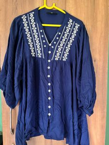 Navy Blue Top