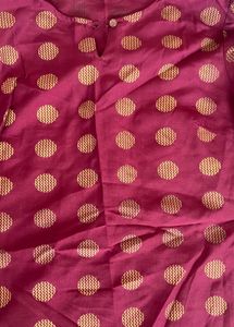 Purple Kurti Pant Set