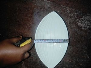 White Decorative Plate And Tray