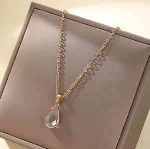 Teardrop Pendant Necklace