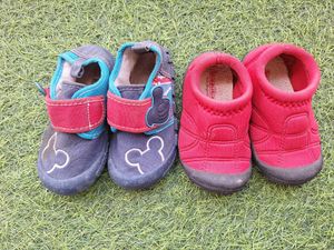 Boys Shoes 2 Pairs Size 6 Inches