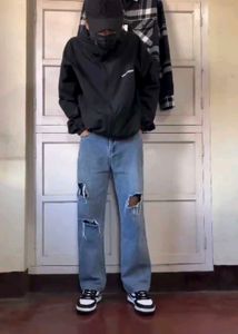 Ripped Denim Jeans