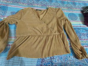 Stylish Tan Colour Partywear Top