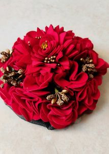 Hair Accessories Flower Bun...