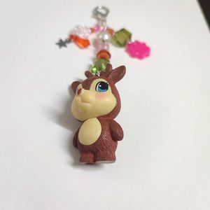 Kawaii Brown Deer Bag Charm
