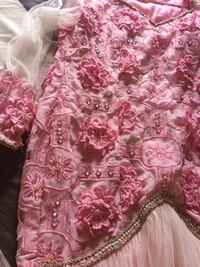 Pretty Pink Gown..with Silk Soft Inner