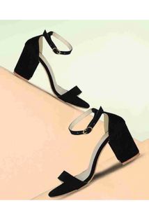 Black Ankle Strap Heels