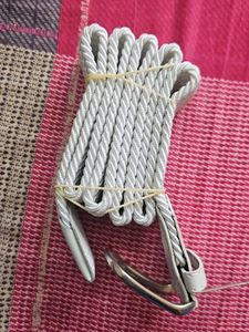 White Braided Belt