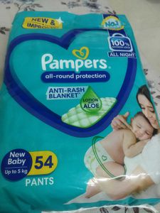 Pampers New Baby Pants (54 Count)