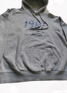 Grey &#39;1987&#39; Hoodie