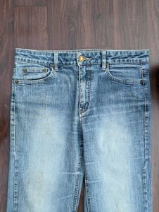 Flare Leg Denim Jeans (Neww )
