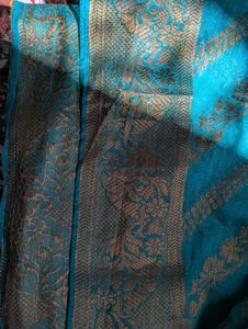 Elegant Striped Sari Blouse