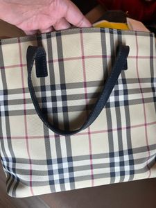 Throaway Burberry Handbag - Nova Tote