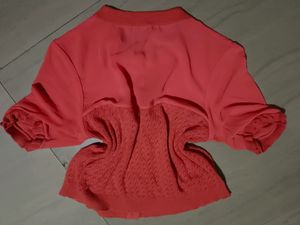 Korean Crochet Crop Top