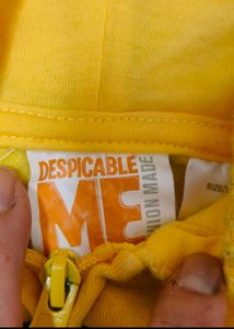 UNIQUE PIECE Minion Hoodie 2- 4 Yrs Like NEW❗