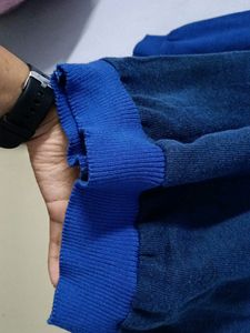 Blue Sweater Look T Shirt.