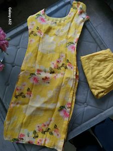 Beautiful Yellow Suit With Pant