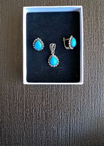 Vintage Jewelry Set Silver