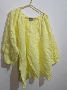 Lemon Yellow Blouse