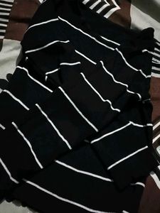 Striped Black T-Shirt