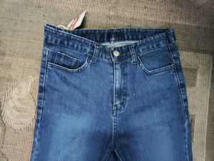 🥰D@51 Size-28 (Sale) Latest Ladies high waist Jea