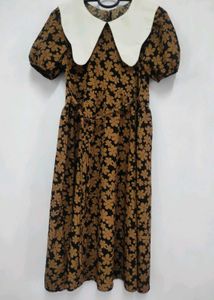 Vintage Style, Collared Floral Dress