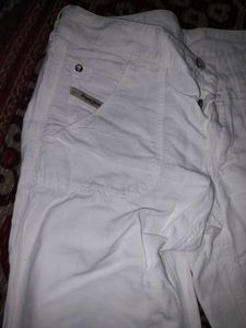 White Diesel Flare Leg Jeans