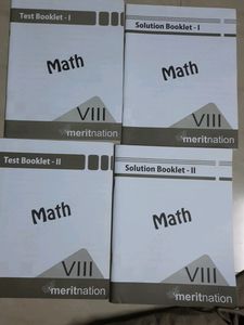 CBSE Class 8 Math Test And Solutions Booklets (Mertnation)