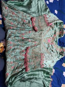 PAKISTANI SATIN DRESS