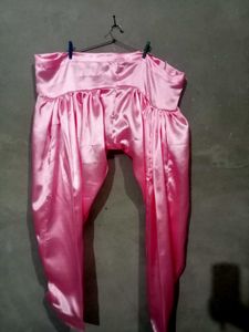 Pink Satin Salwar Suit