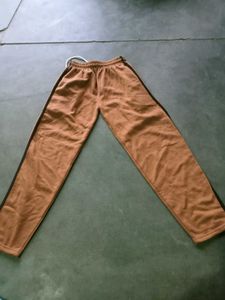 Brown warmTrack Pants