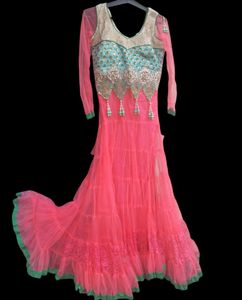 Gown / Net Anarkali With Pant And Dupatta