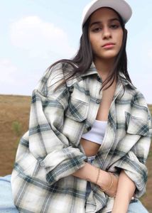 made in korean Pintresty oversized shirt jacket