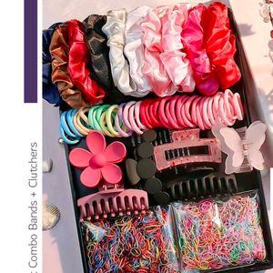 Hair Accessories Combo Set Box