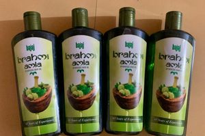 Bajaj Brahmi Aamla Ayurvedic Hair Oil - Pack Of 4