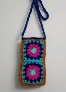 Crochet 🧶 Mobile📱Sling Bag