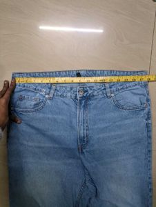 Wide Leg Denim Jeans