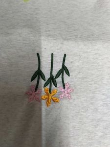 Floral Embroidered Tee