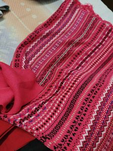 Hot Pink Poncho