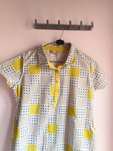 Printed Straight Kurtha Women