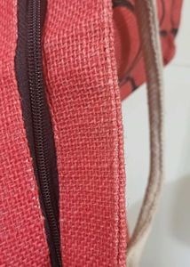 beautiful jute hand bag