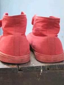 Benetton Red Sneakers