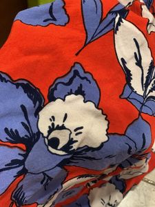 Floral Print Off-Shoulder Dress