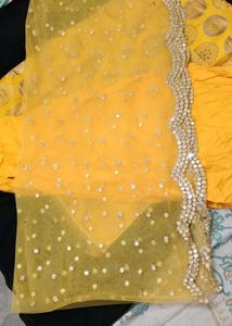 full Patiala haldi suit 💛