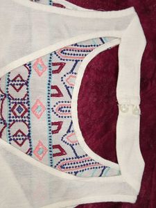 White Top And Never Used