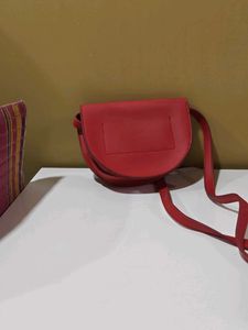 Red Bag with ribbon