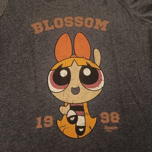 Powerpuff Girls Blossom Tee blue black