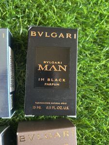 BVLGARI Man Miniatures Set Combo